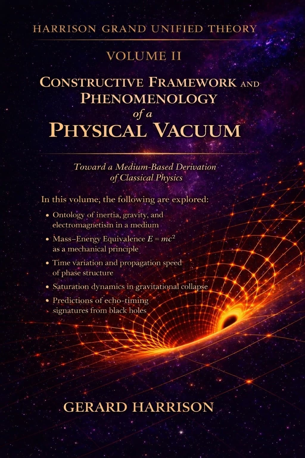 Volume II: Framework and Phenomenology front cover