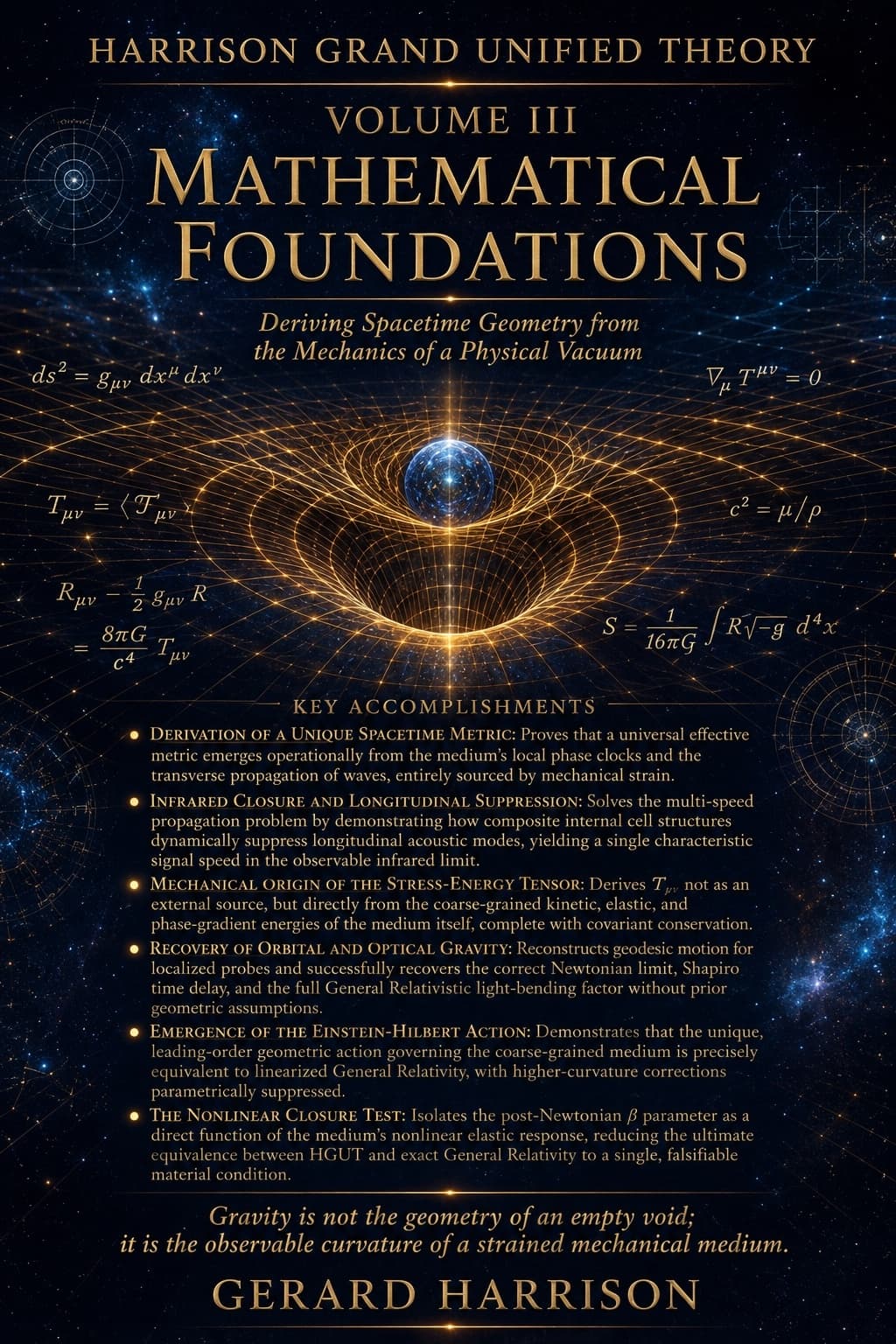 Volume III: Mathematical Foundations front cover