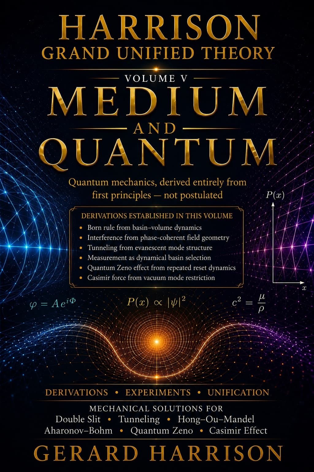 Volume V: Medium and Quantum front cover