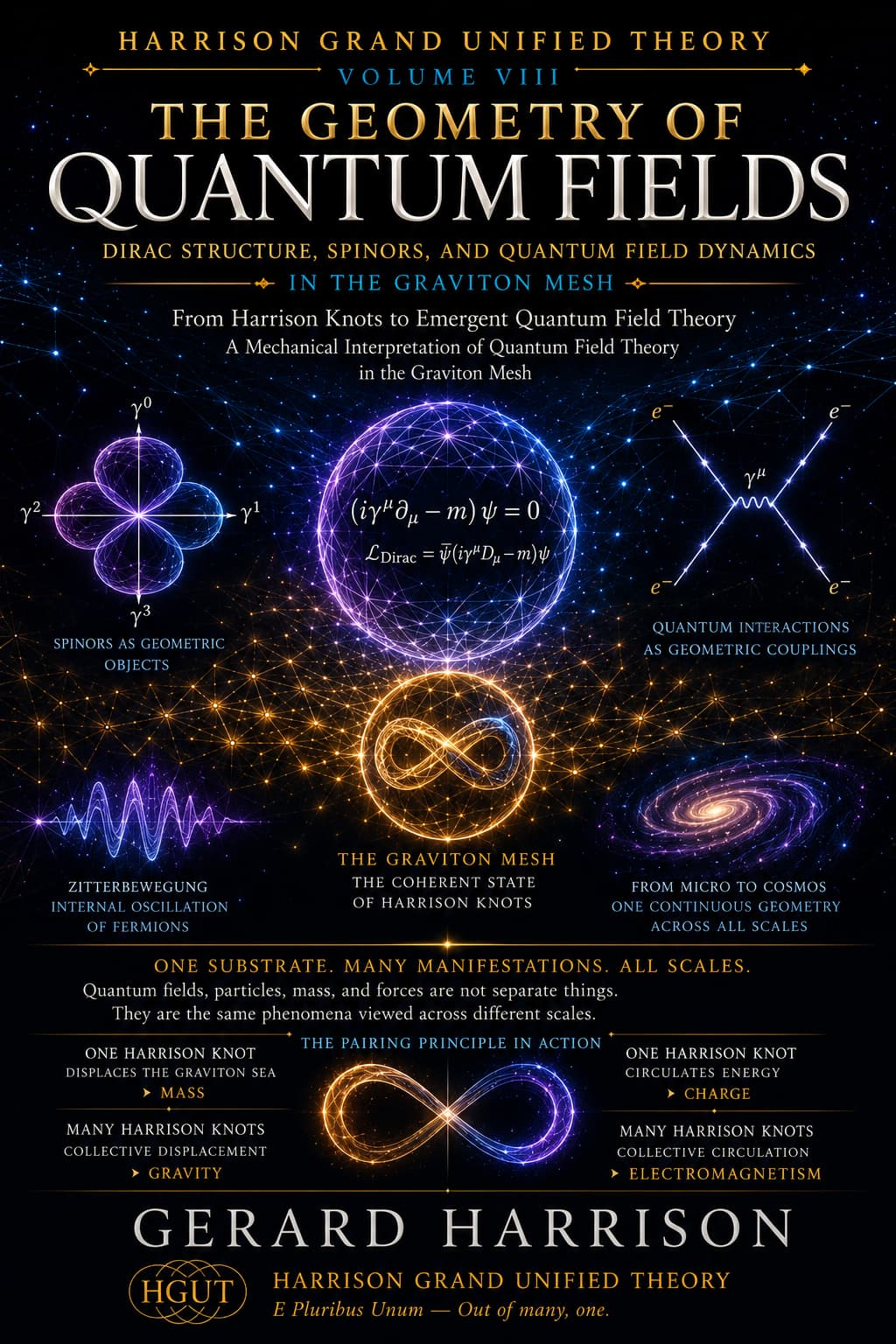 Volume VIII: The Geometry of Quantum Fields front cover